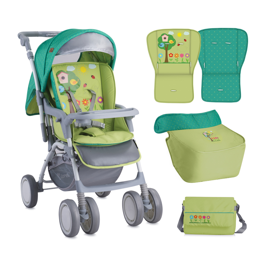 Combi stroller green 2025