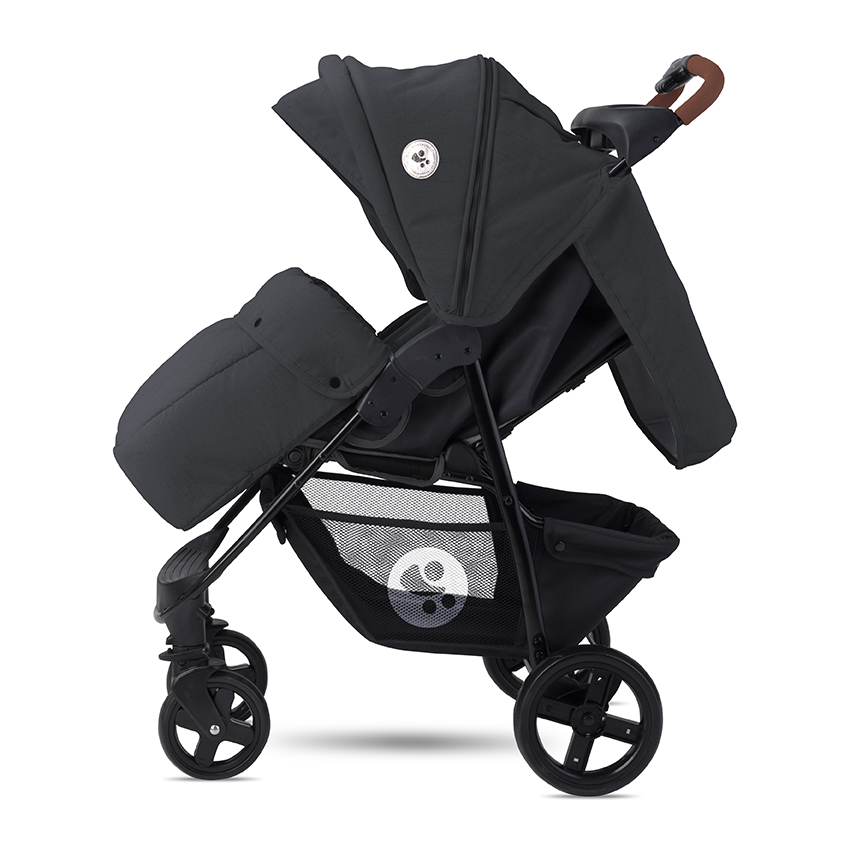  Lorelli Classic Baby Stroller Daisy Set Black 