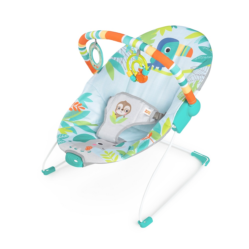 Bright Starts - Rainforest Vibes(Tm) Vibrating Bouncer