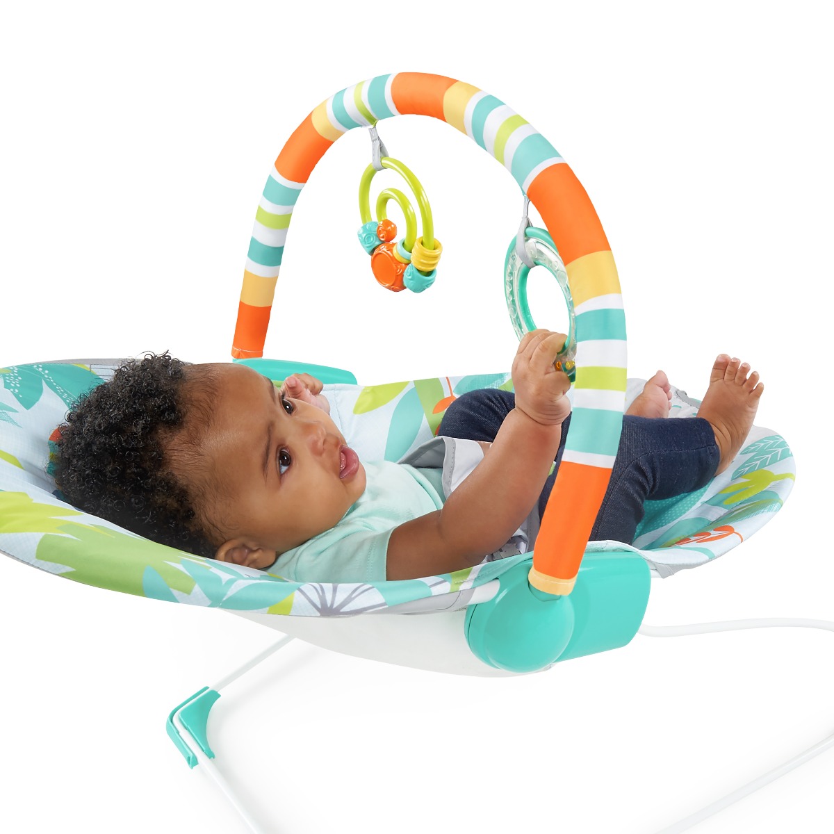 Bright Starts - Rainforest Vibes(Tm) Vibrating Bouncer