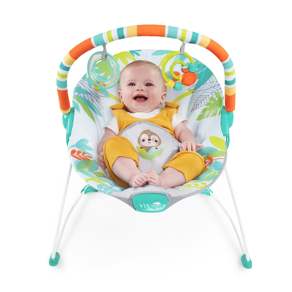 Bright Starts - Rainforest Vibes(Tm) Vibrating Bouncer
