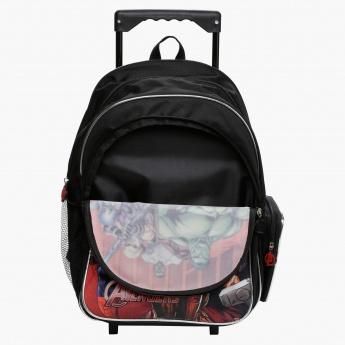 Disney Avengers Printed 5-Piece Trolley Backpack Set