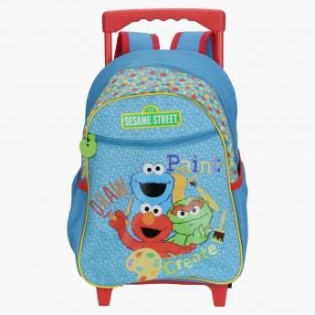 Disney Sesame Street Printed Trolley Backpack
