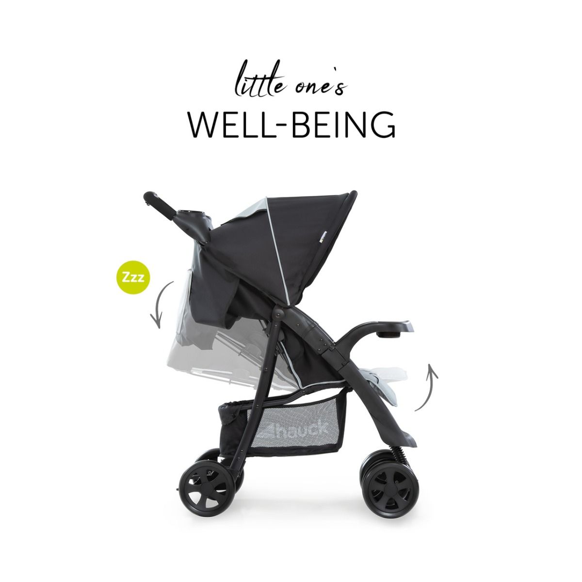 Hauck Caviar Silver Shopper Neo II Stroller