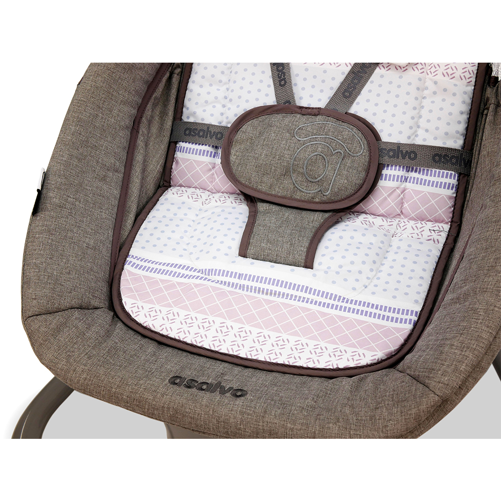 Asalvo - Baby Bouncer Musical Kahlo - Stone