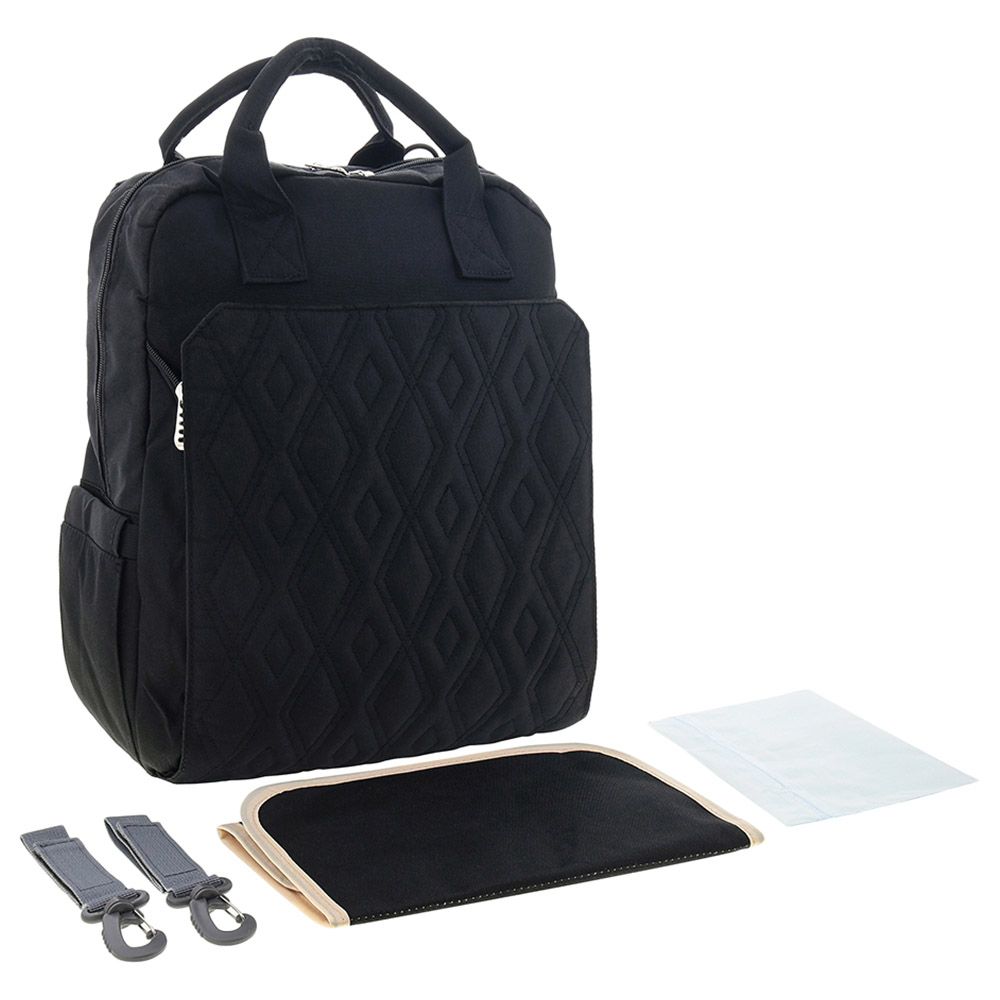 Diaper backpack black best sale
