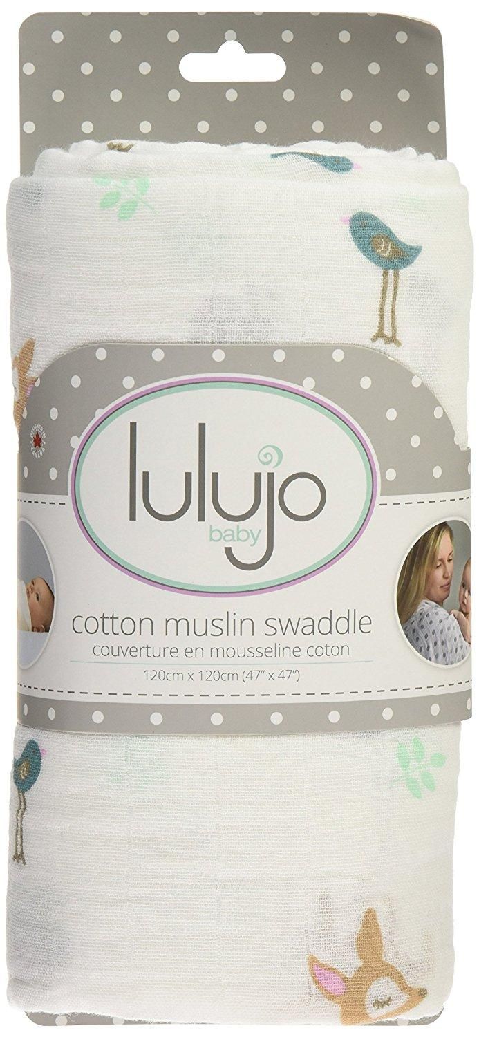 Lulujo Muslin Swaddle - Little Fawn