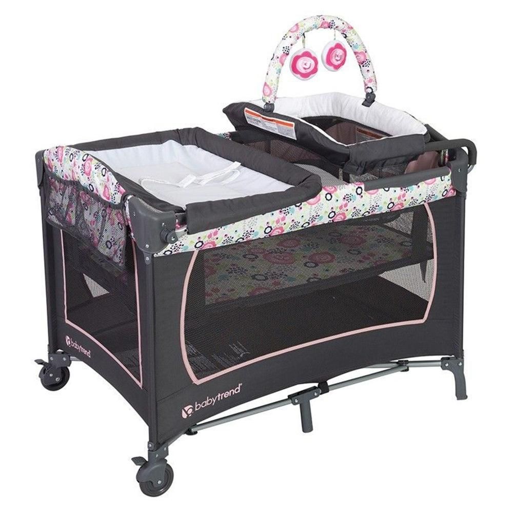 Baby trend play pin top