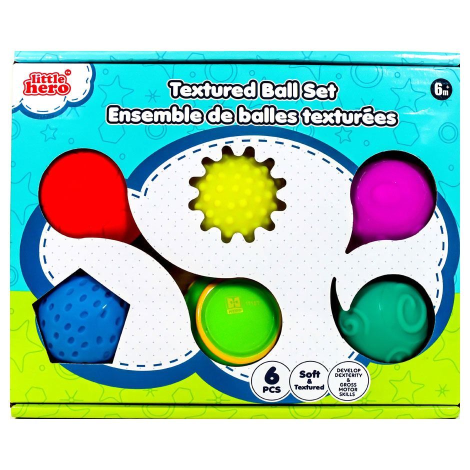 Little Hero - Textured Ball Set