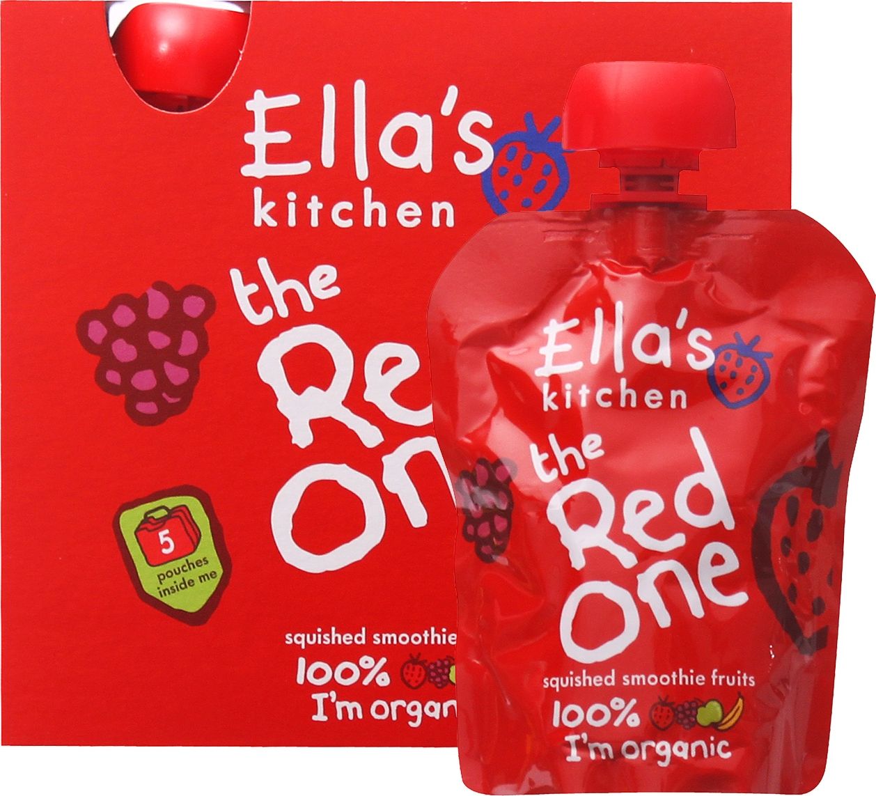Ella's Kitchen - The Red One Organic 5x90g