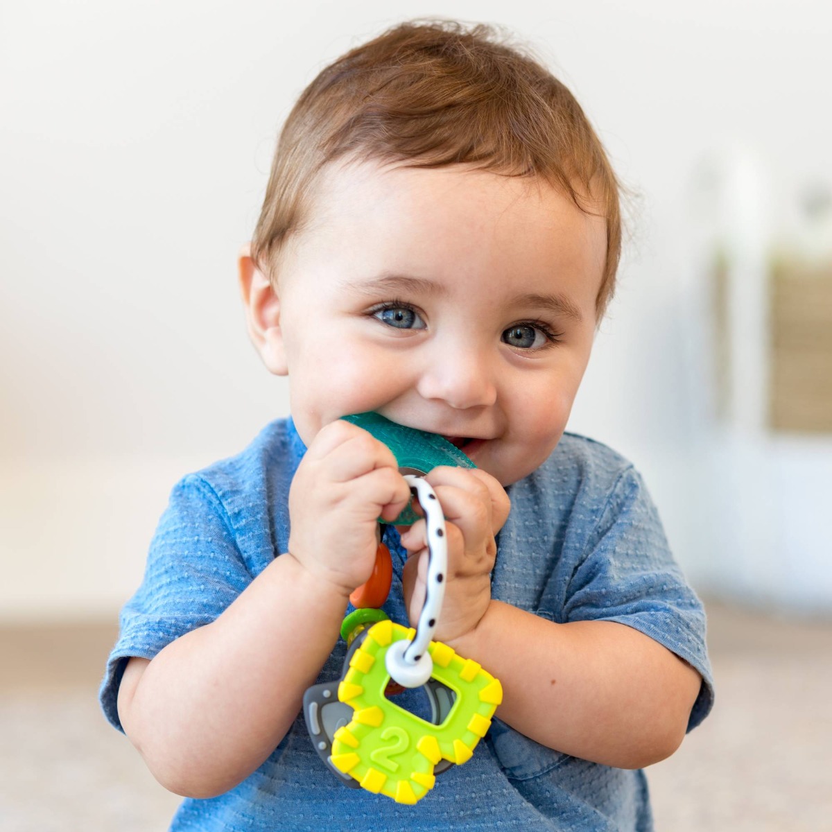 Infantino - Slide & Chew Teether Keys
