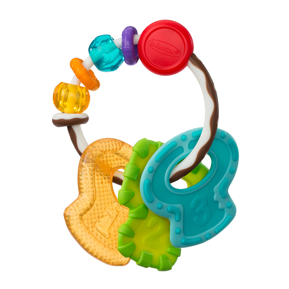 Infantino - Slide & Chew Teether Keys