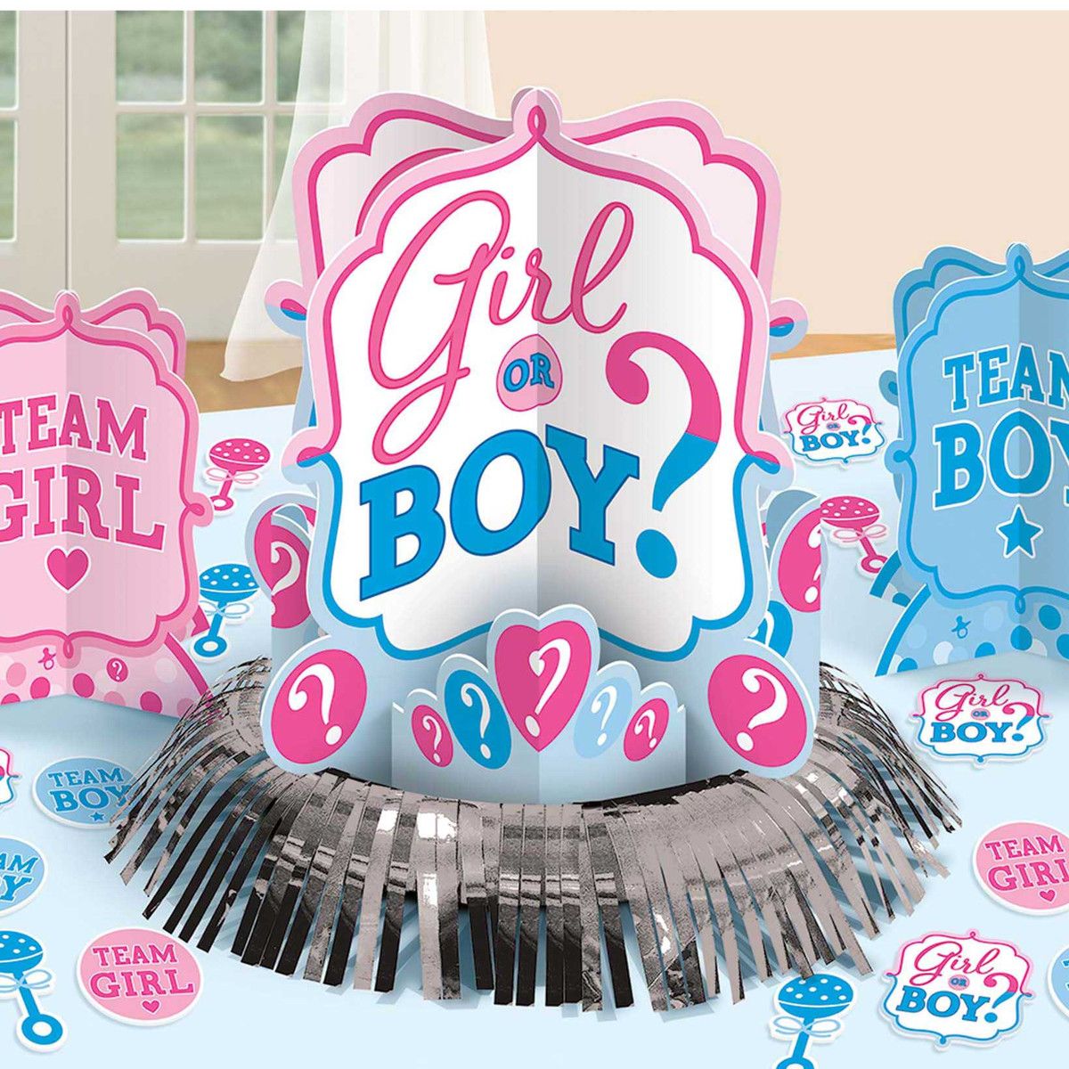 Girl or Boy Table Decorating Kit 