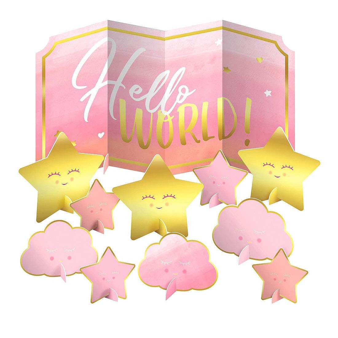 Oh Baby Girl - Table Decorating Kit 