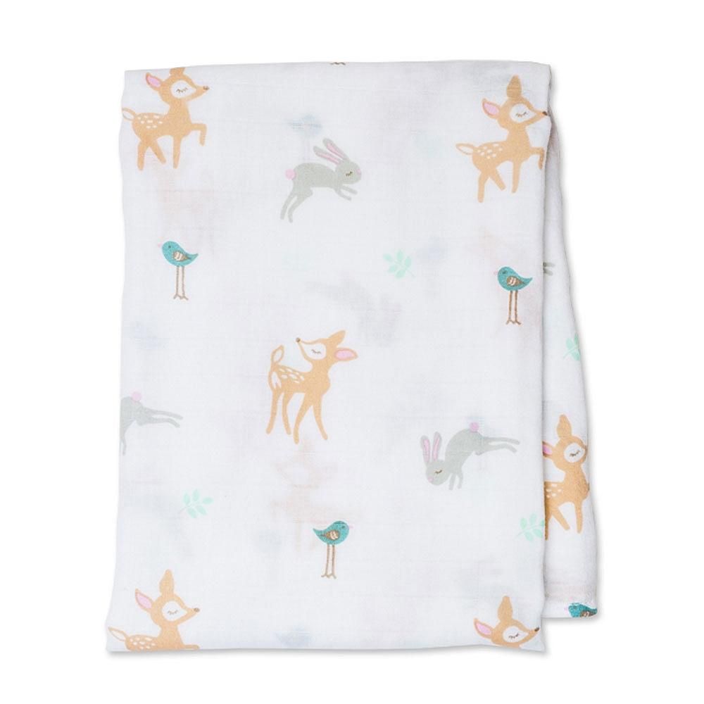 Lulujo Muslin Swaddle - Little Fawn