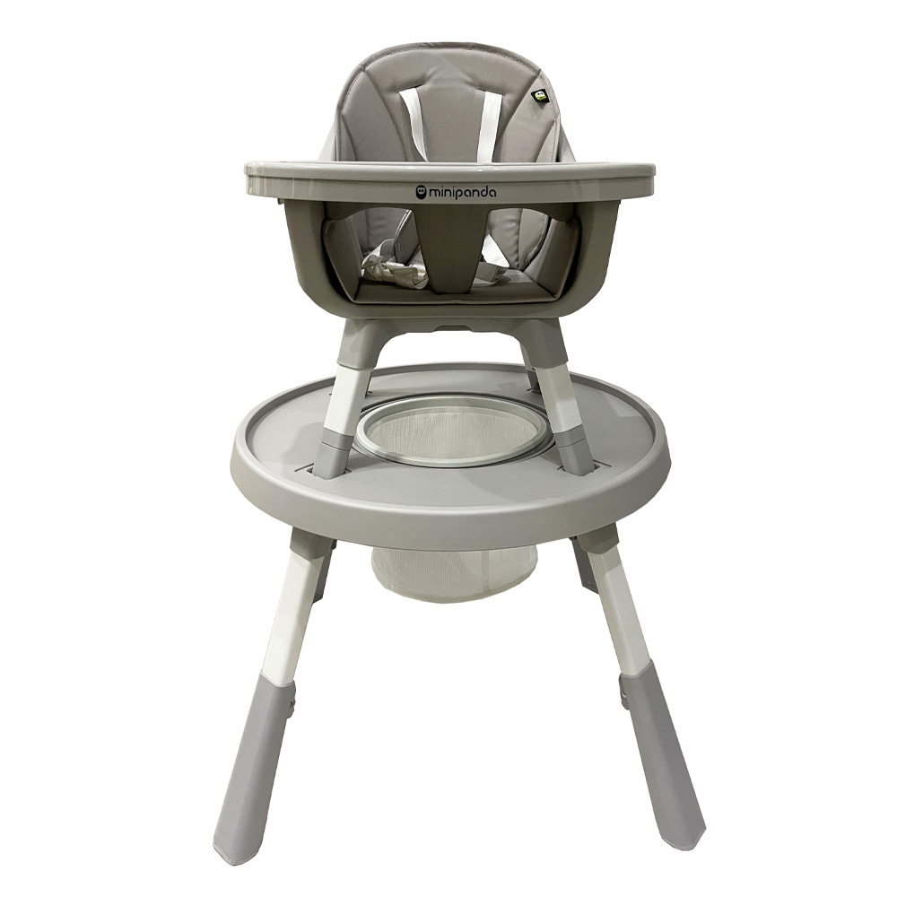 Mini Panda EzeInfinity Kids High Chair Charcoal Grey