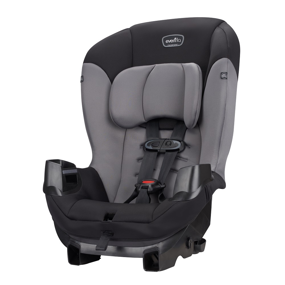 Evenflo Sonus Convertible Car Seat 0y-7y, Charcoal Sky Gray
