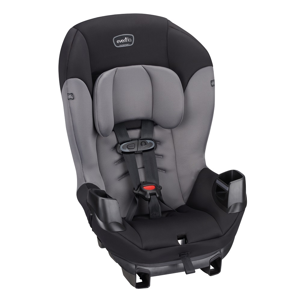 Evenflo Sonus Convertible Car Seat 0y-7y, Charcoal Sky Gray