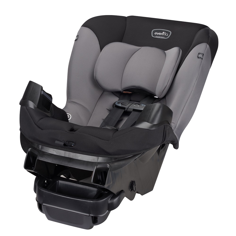 Evenflo Sonus Convertible Car Seat 0y-7y, Charcoal Sky Gray