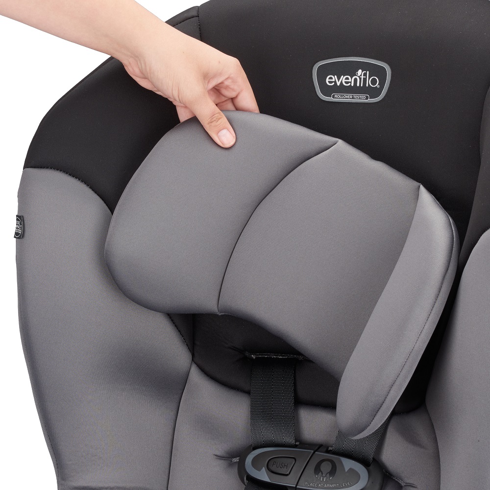 Evenflo Sonus Convertible Car Seat 0y-7y, Charcoal Sky Gray