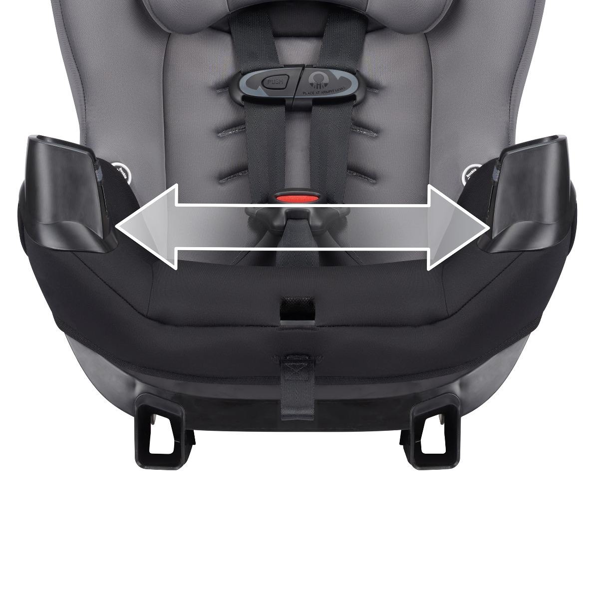 Evenflo Sonus Convertible Car Seat 0y-7y, Charcoal Sky Gray