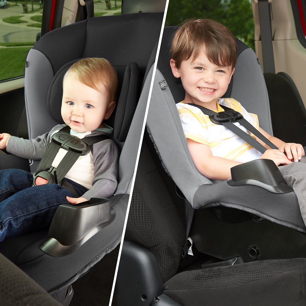 Evenflo Sonus Convertible Car Seat 0y-7y, Charcoal Sky Gray