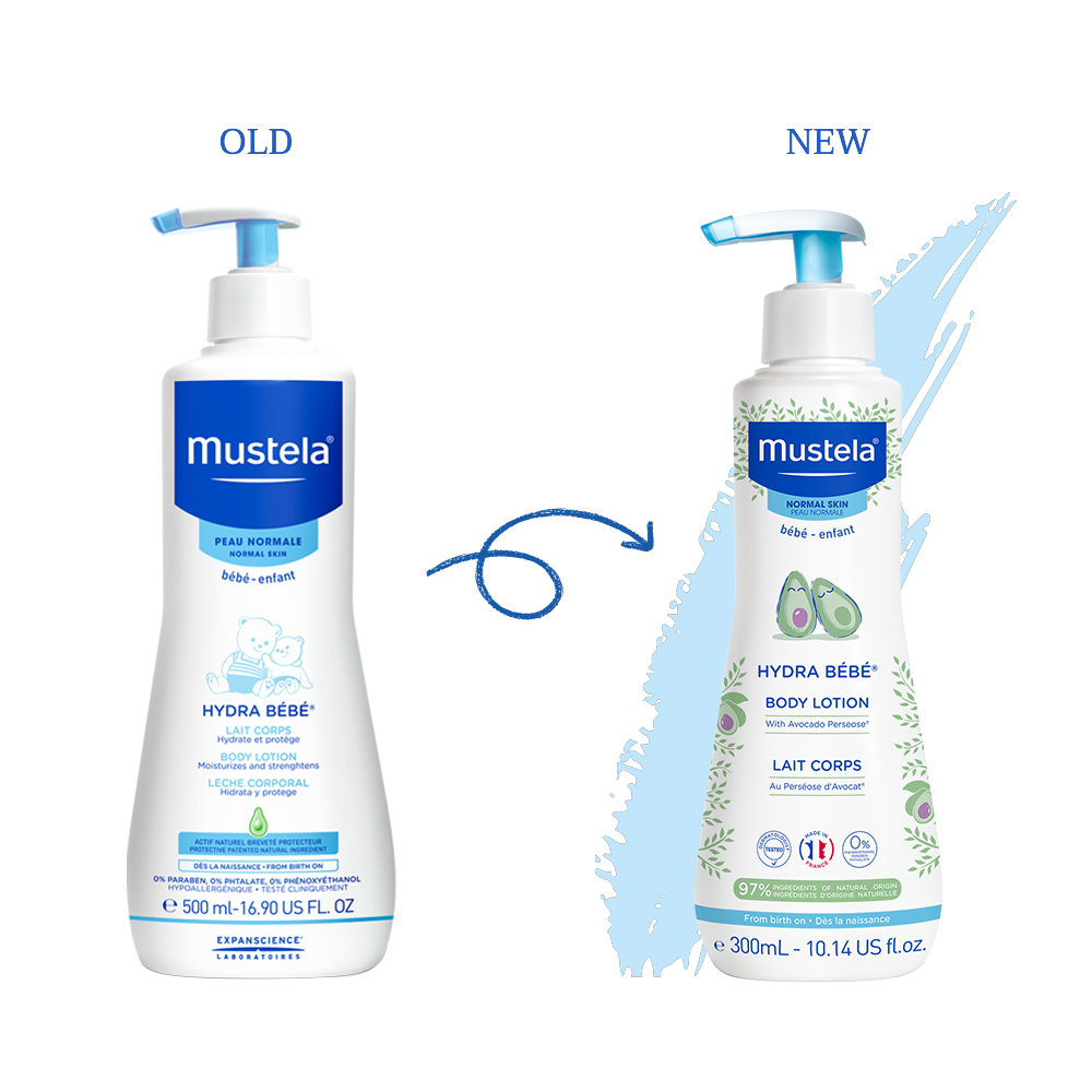 Mustela - Moisturising Hydra Bebe Body Lotion with Avocado - 300ml