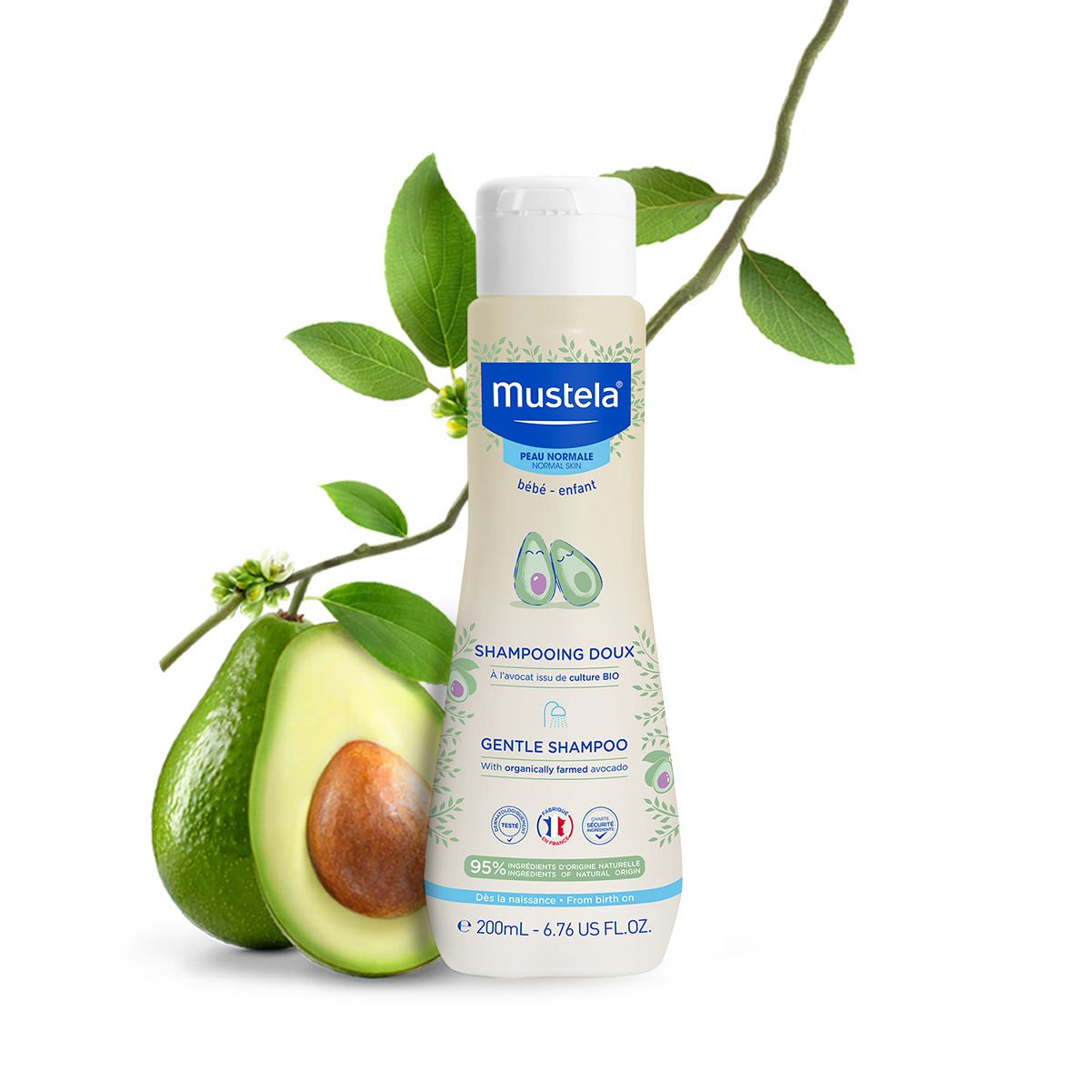 Mustela - Gentle Shampoo - 200ml