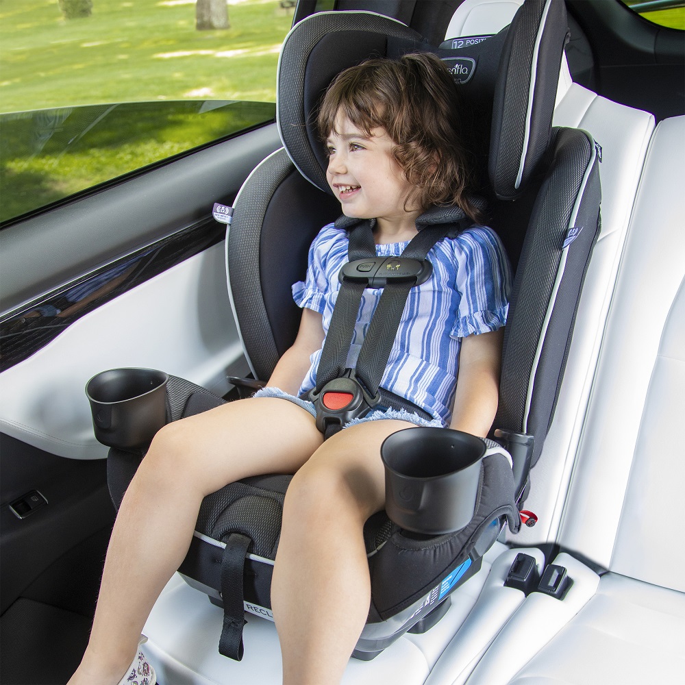 Evenflo EveryKid 4 in 1 Convertible Car Seat 0y 12y Ontario Gray Babystore.ae