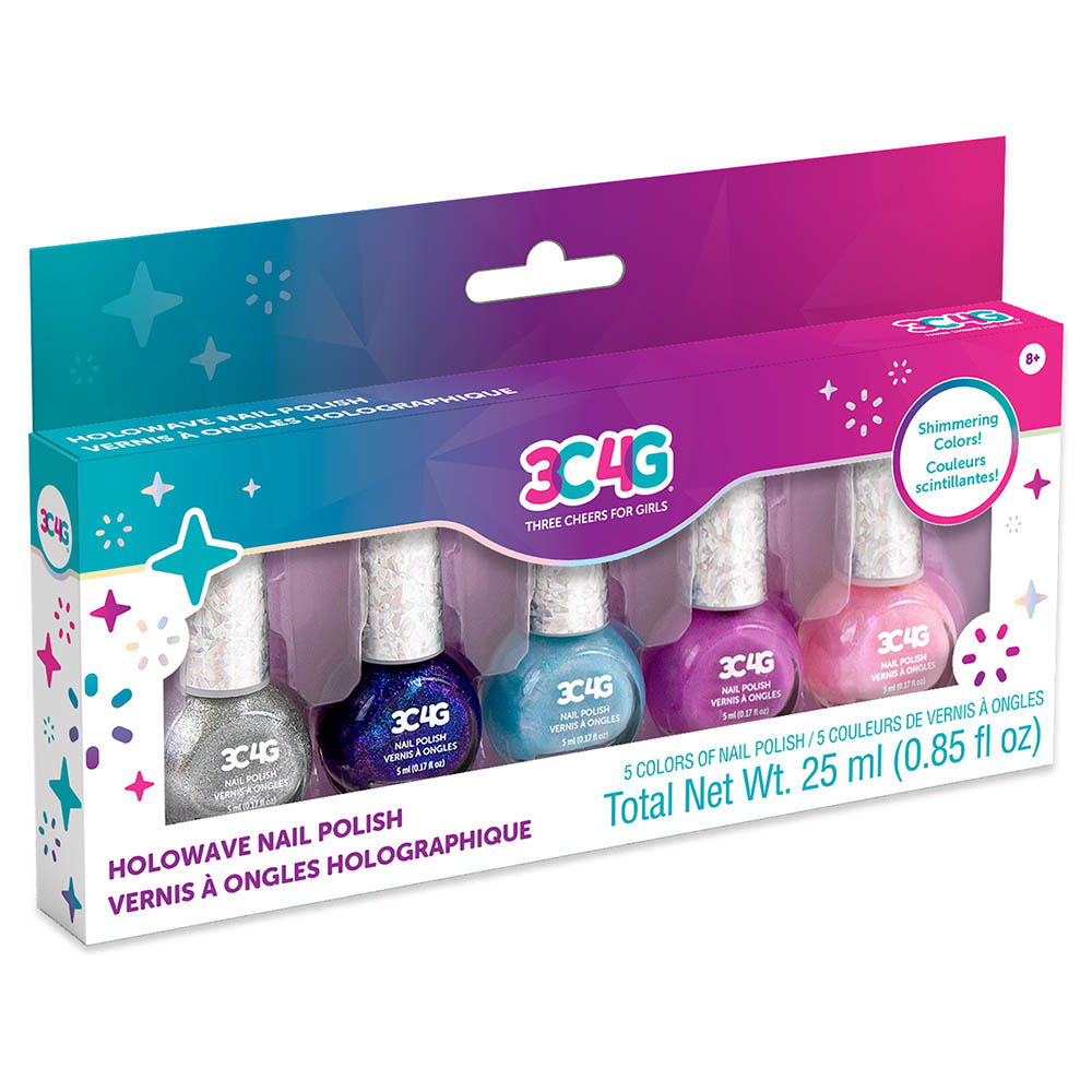 3C4G - Holowave Nail Polish (5pcs)