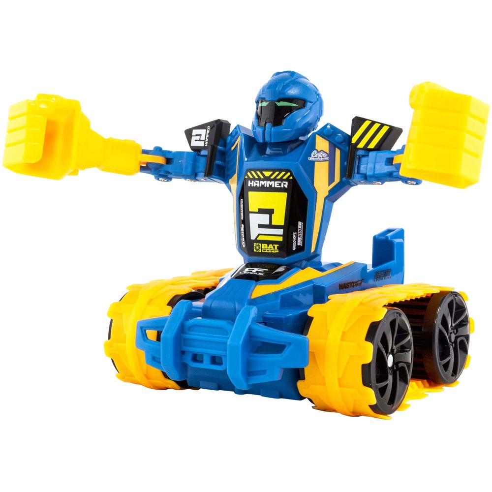 Maisto - Radio Controlled - 1:24 Scale - Tech - Stunt Series - Robo Fighters - Red & Blue