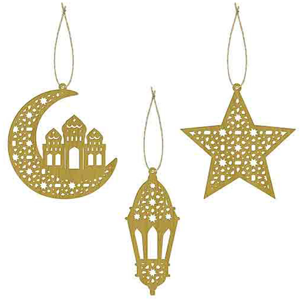 Ramadan Wood Cutouts