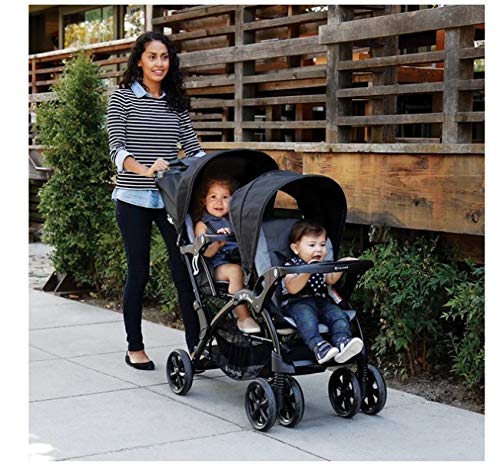 Baby trend sit and stand double stroller onyx outlet