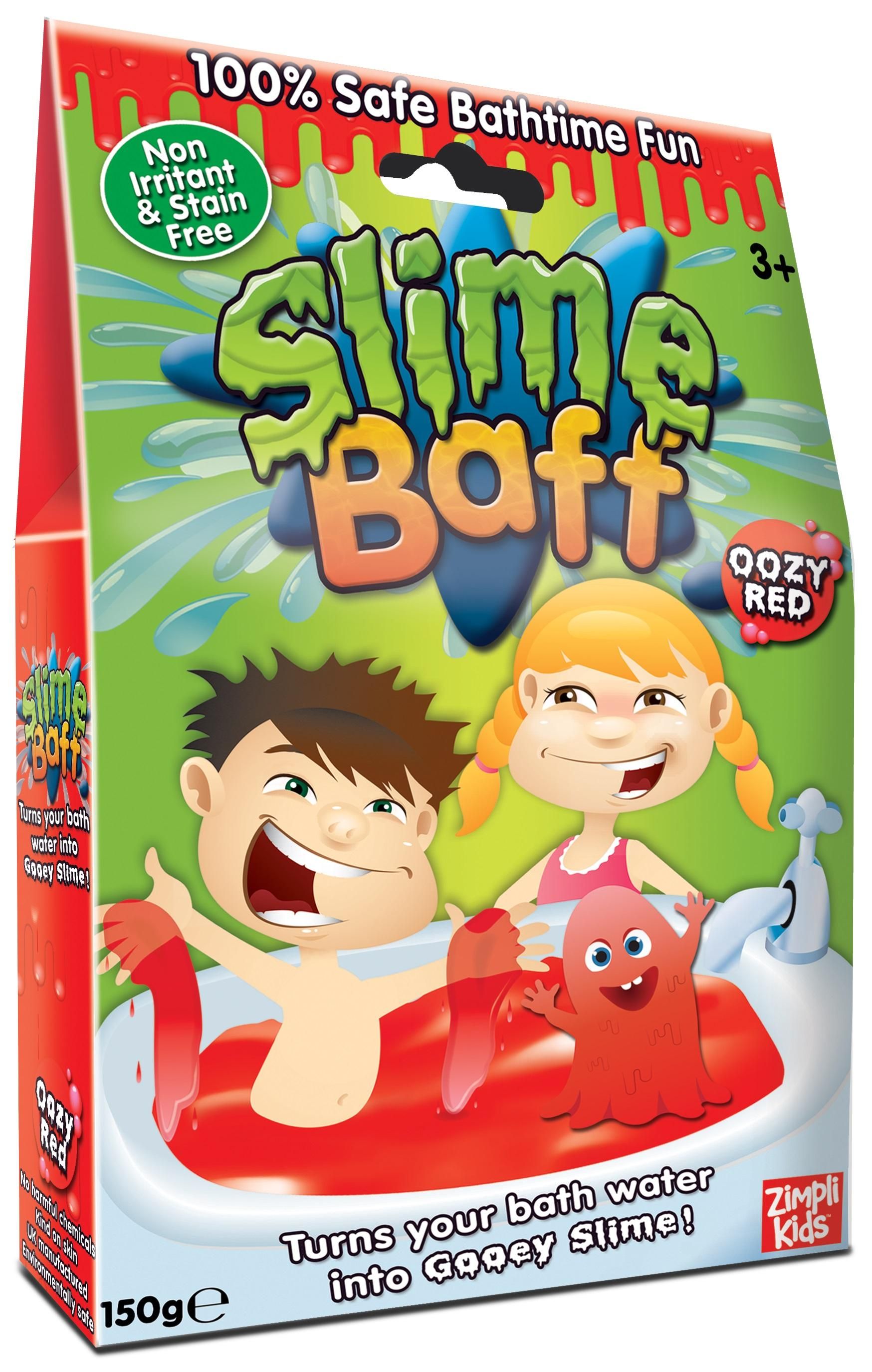 Zimpli Kids Slime Baff Red, Bath Time Play