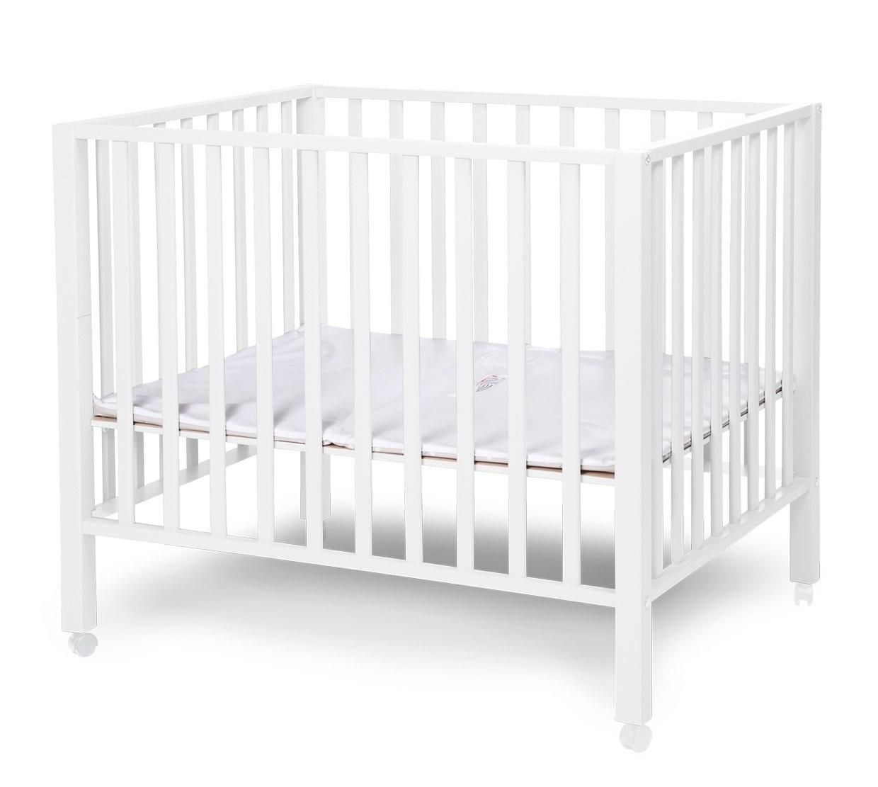 Childhome White Playpen 94 Beech 