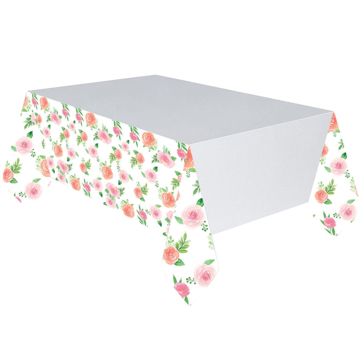 Floral Baby - Girl Paper Tablecover
