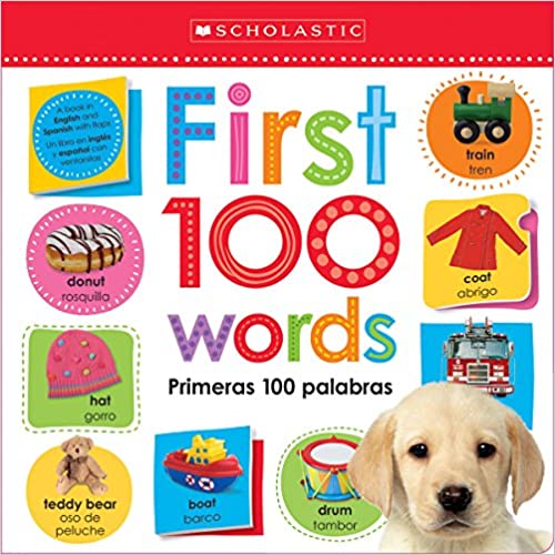 Lift-The Flap First 100 Words- Kids Book