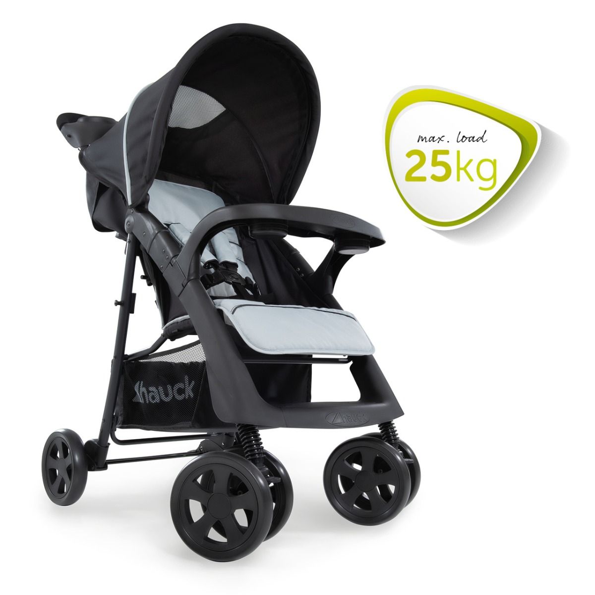 Hauck Caviar Silver Shopper Neo II Stroller