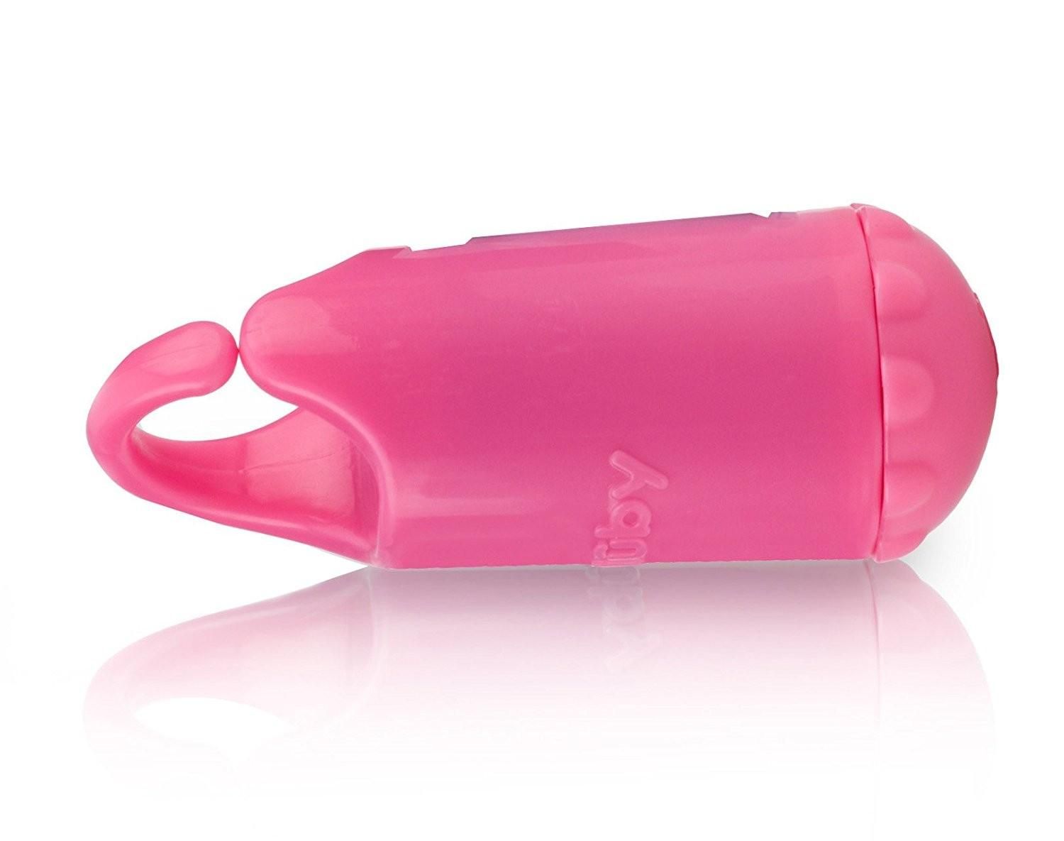 Nuby Pink Tie N Toss Disposable Diaper Bags