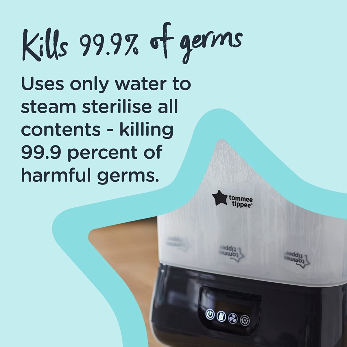 Tommee Tippee - Advanced Electric Steam Steriliser Dryer - Black