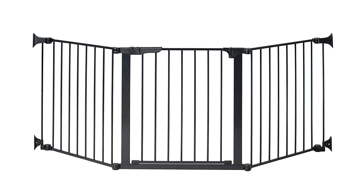 KidCo Black Child Safety AutoClose ConfigureGate 24 Gate Extension 