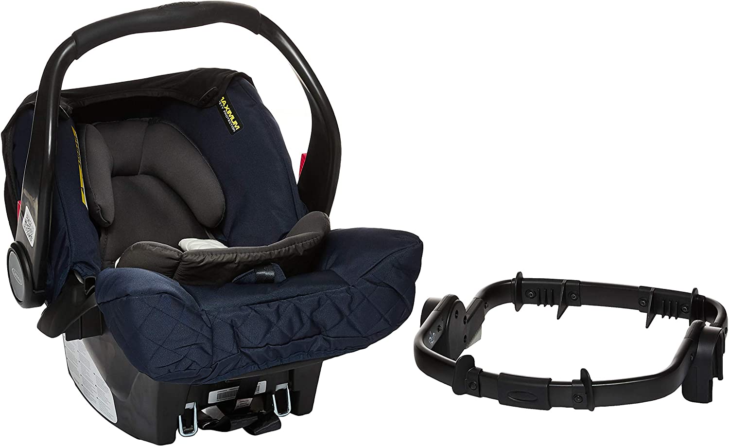 Graco Snugfix Evo Car Seat Navy Blue Babystore.ae