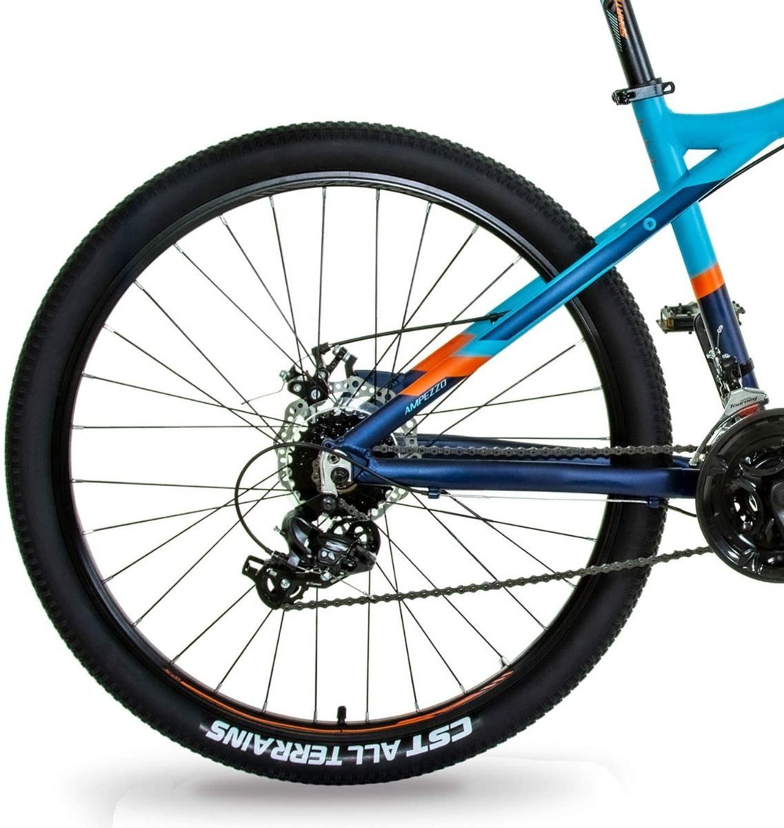 Spartan - 27.5\ Ampezzo Men's MTB - Mountain Alloy Bicycle - Blue"