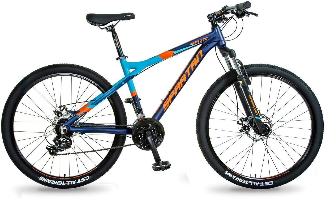 Spartan - 27.5\ Ampezzo Men's MTB - Mountain Alloy Bicycle - Blue"