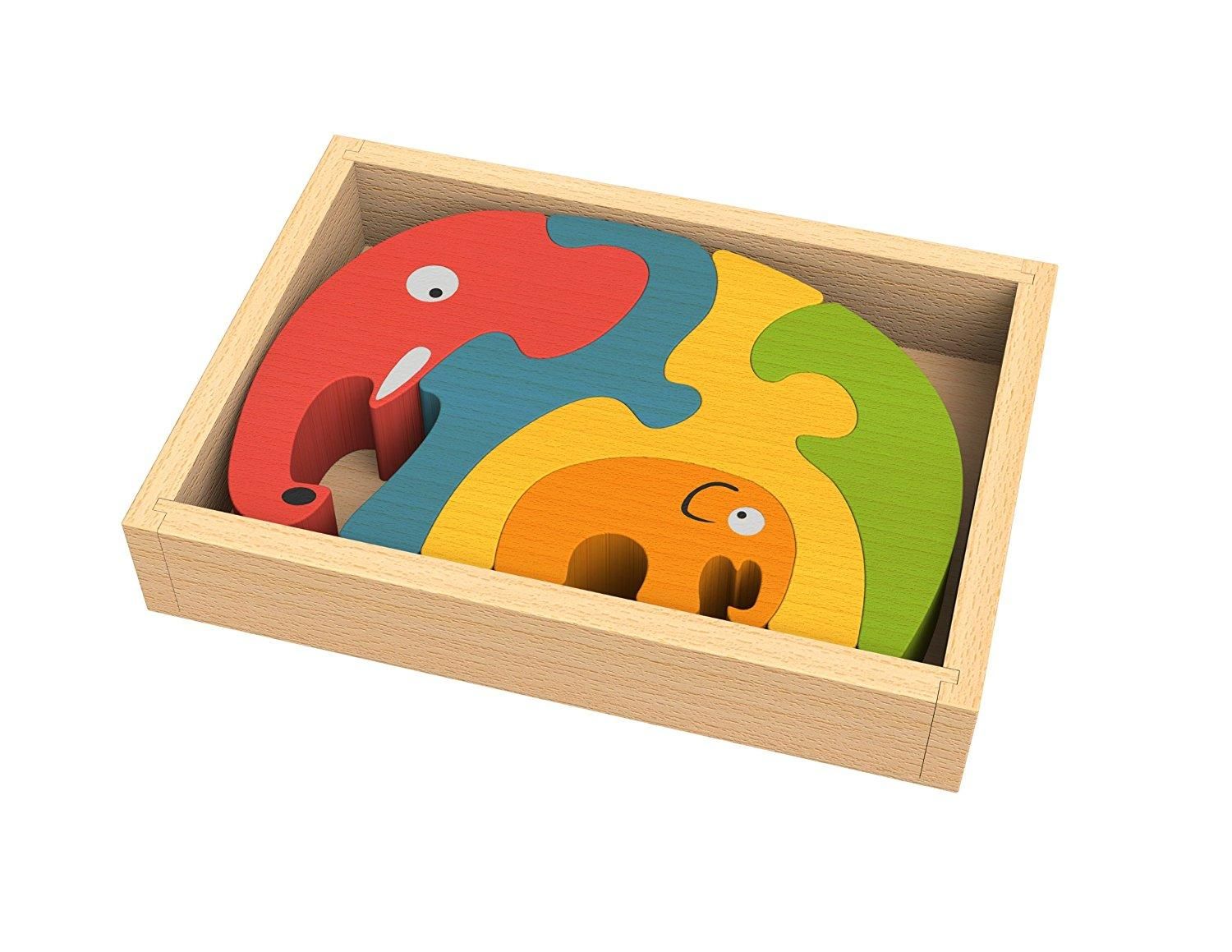 Begin Again Elephant Family Puzzle
