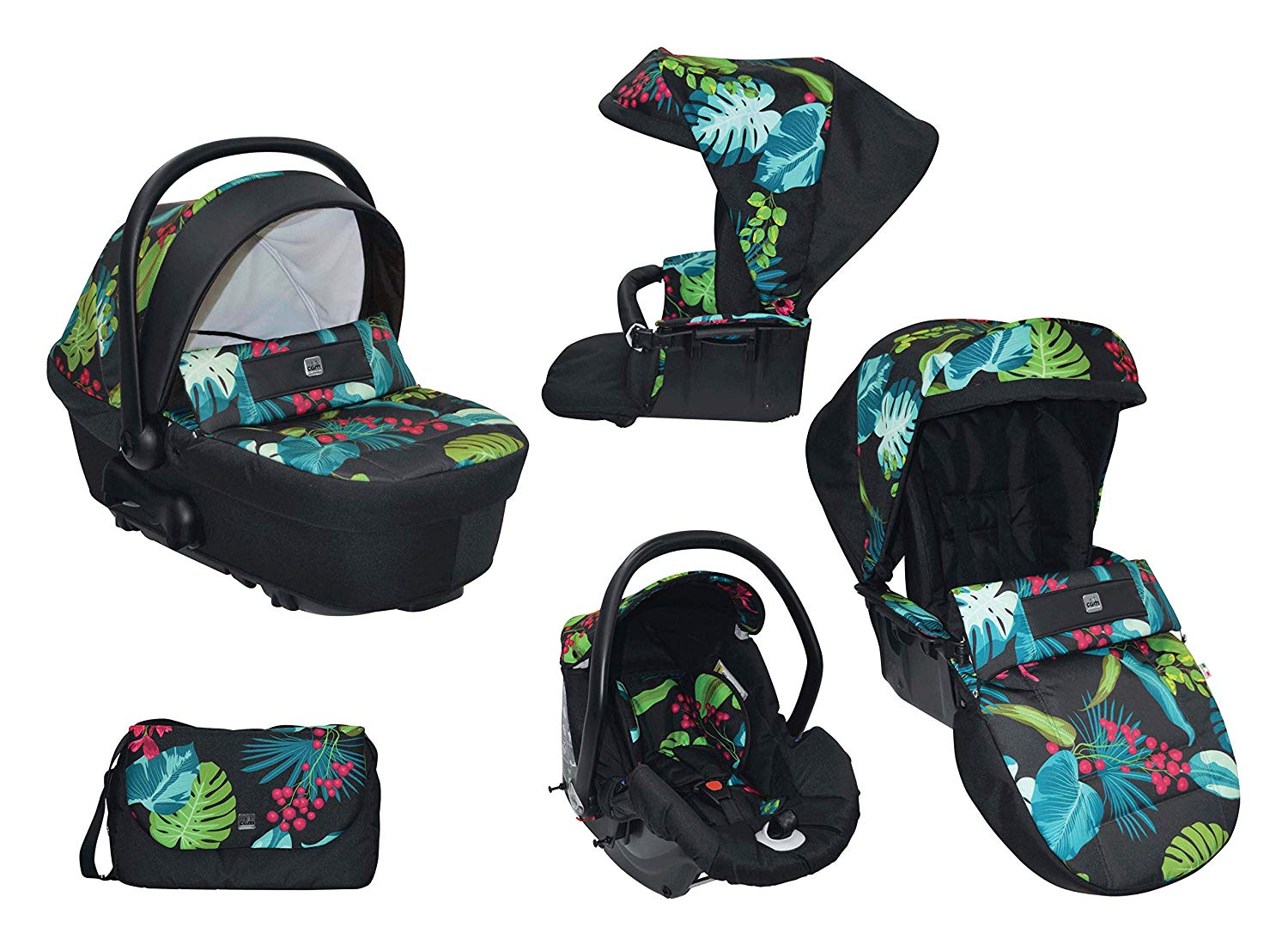Cam Mod. Smart Telaio Dinamico Up Travel System Floral Babystore.ae