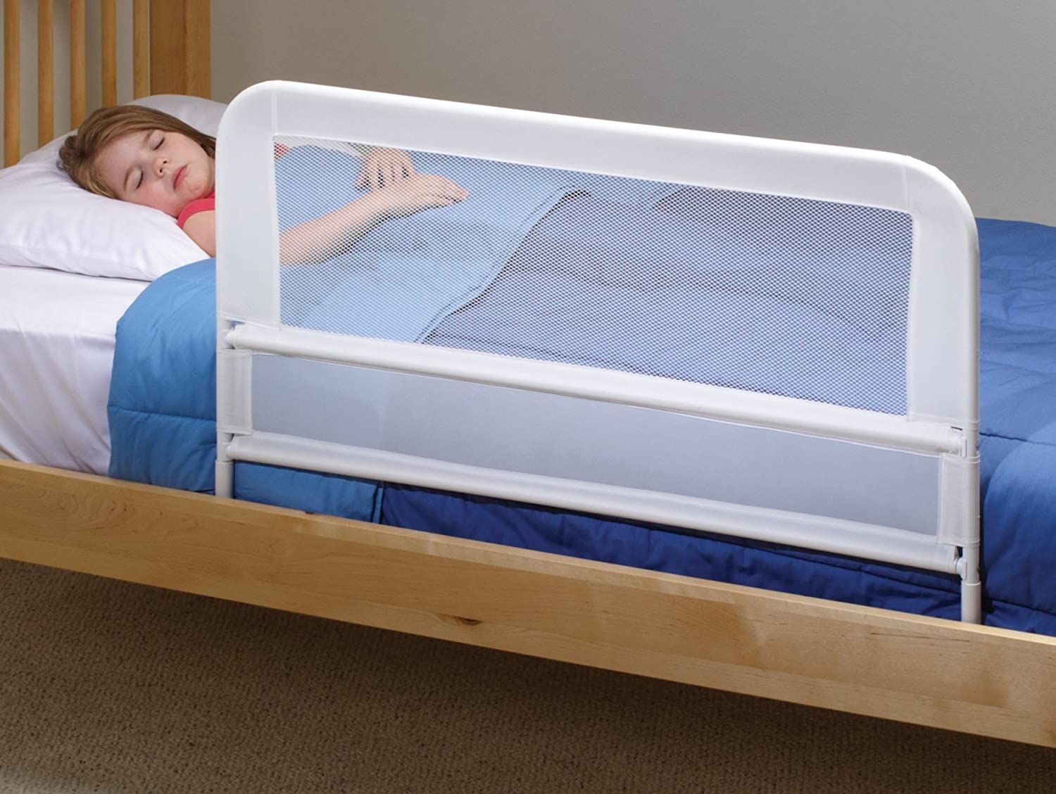 KidCo White Mesh Children's Bed Rail