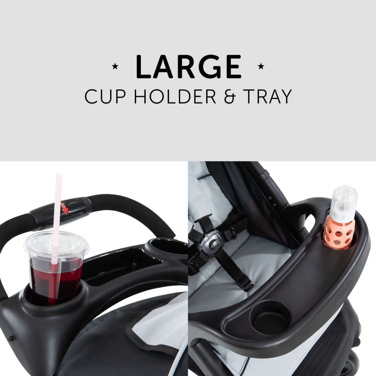 Hauck Caviar Silver Shopper Neo II Stroller
