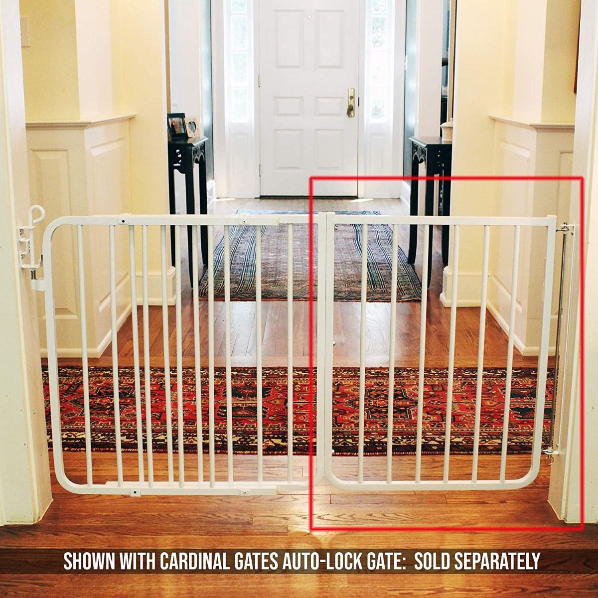 Cardinal Gates White Child Safety Bx2 Gate Extension 21