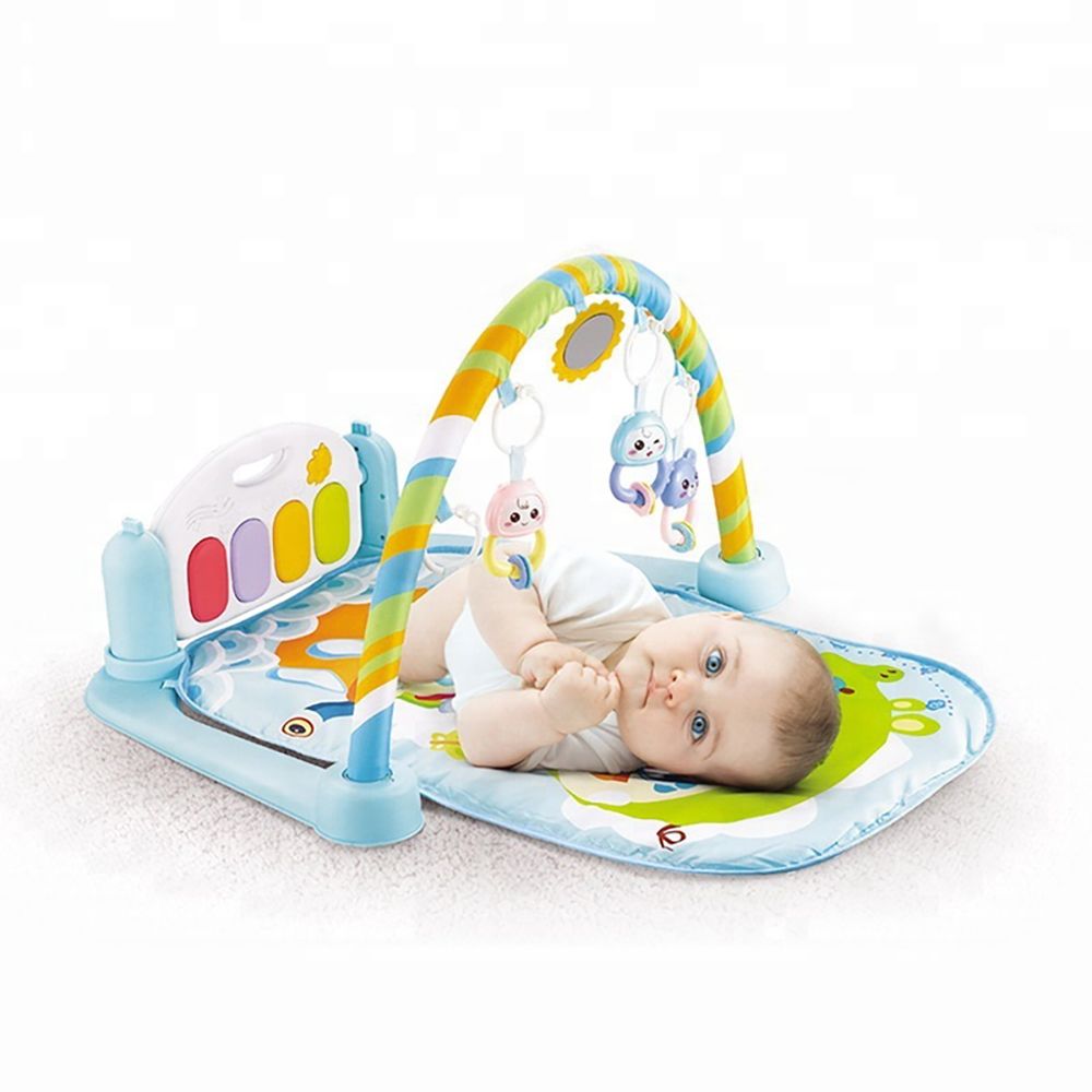 Little Angel - Baby Fitness Activity Piano Gym - Blue